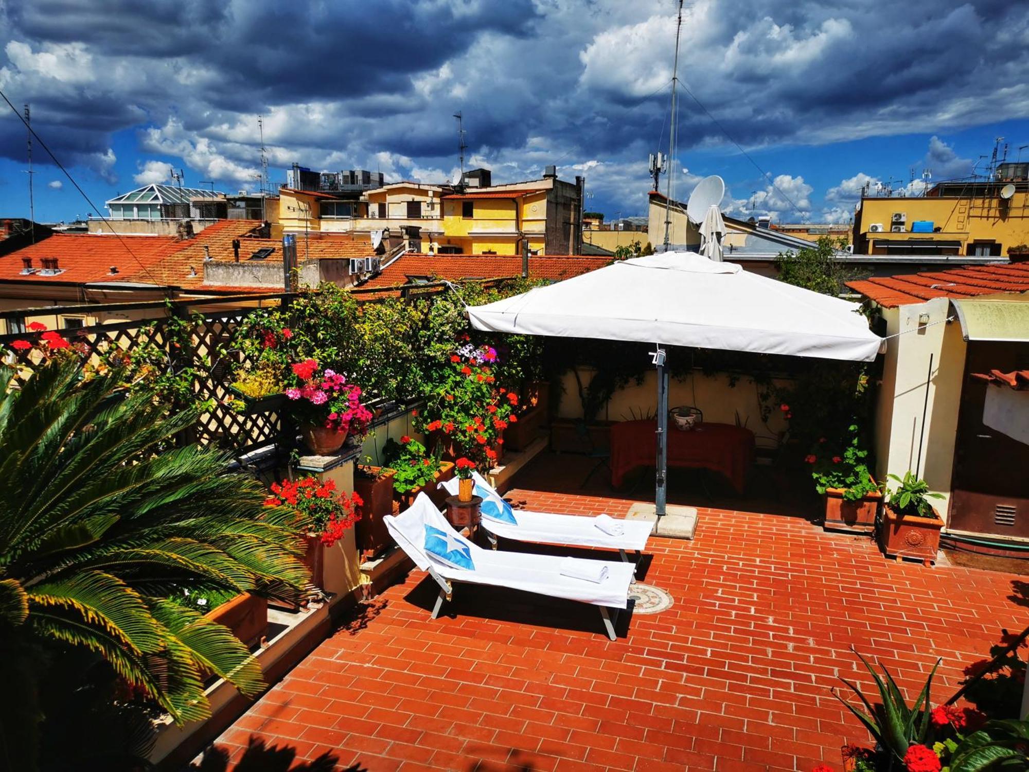Attic Garden Hotell Roma Eksteriør bilde